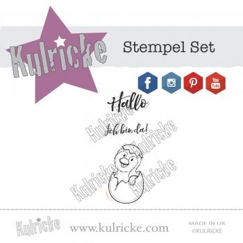 Kulricke Stempel + Stanze "Hier bin Ich Felix" Craft Die | Stanze