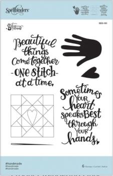 Spellbinders Stempel "#handmade"