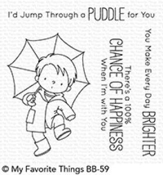 My Favorite Things Stempelset "Puddle Jumper " Clear Stamp Set