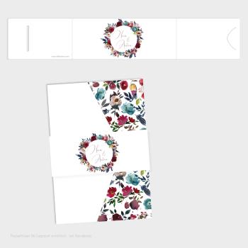 Banderole B6 für Pocketfold Karte