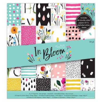 Papierblock 12x12" Papermania "In Bloom" 50 Bogen 
