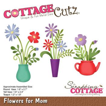 Scrapping Cottage Die - Flowers For Mom