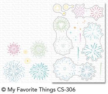 My Favorite Things Stempelset "Fireworks" Clear Stamp Set