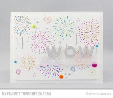 My Favorite Things Stempelset "Fireworks" Clear Stamp Set