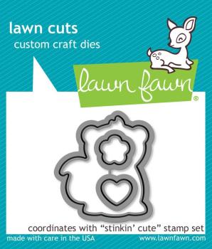 Lawn Fawn Craft Dies - Stinkin' Cute