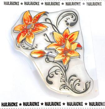 Kulricke Stempel "Lilien" Clear Stamp Motiv-Stempel