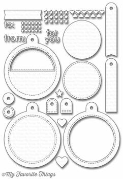 My Favorite Things Die-namics " Tag Builder Blueprints 6" | Stanzschablone | Stanze | Craft Die