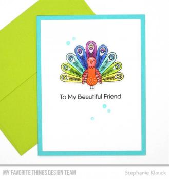 My Favorite Things Die-namics "Playful Peacock" | Stanzschablone | Stanze | Craft Die