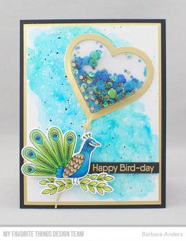 My Favorite Things Die-namics "Playful Peacock" | Stanzschablone | Stanze | Craft Die