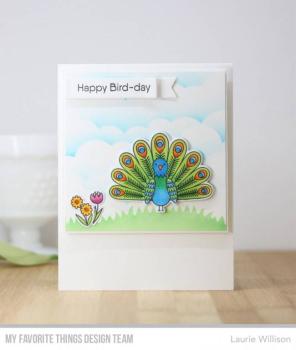 My Favorite Things Die-namics "Playful Peacock" | Stanzschablone | Stanze | Craft Die