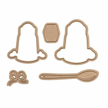 Spellbinders Stempel & Stanzset "Shake It Up"