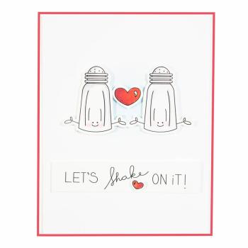 Spellbinders Stempel & Stanzset "Shake It Up"