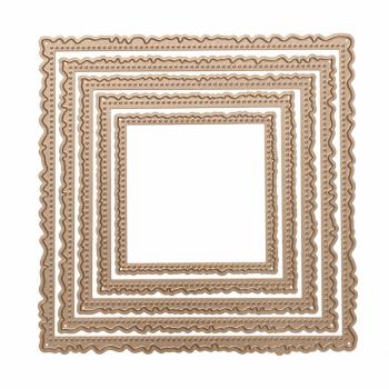 Spellbinders Die "Vintage Stitched Squares"