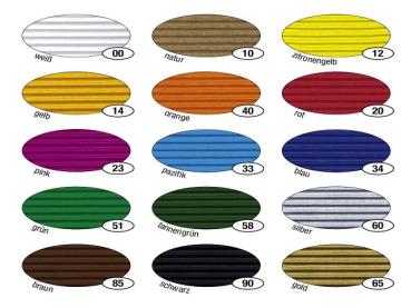 Bastelwellpappe (E-Welle) DIN A4 in 15 Farben