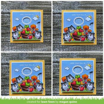 Lawn Fawn Craft Die - Reveal Wheel Square