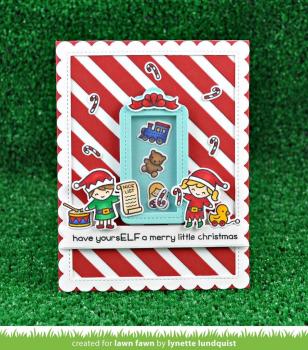 Lawn Fawn Craft Die - Say What? Gift Tags