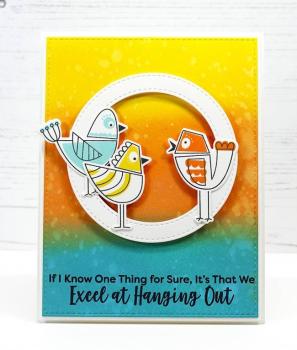 My Favorite Things Stempelset "Mod Birds" Clear Stamp Set