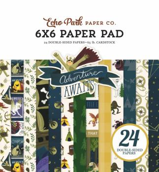 Echo Park "Adventure Awaits" 6x6" Paper Pad