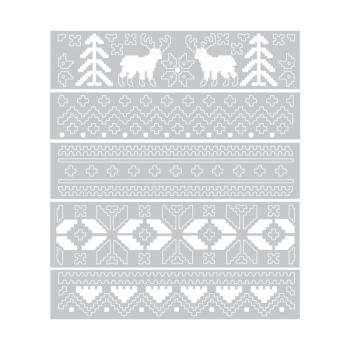 Sizzix Thinlits Stanzen Set - Holiday Knit Von Tim Holtz Für Bastelprojekte
