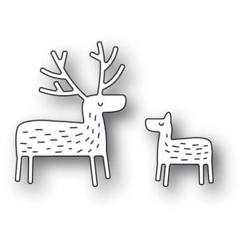 Poppystamp Die - Whittle Deer