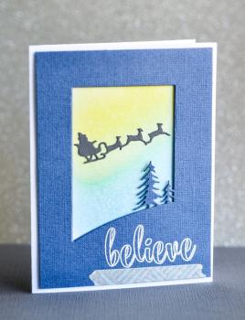 Poppystamp Die - Santa's Sleigh