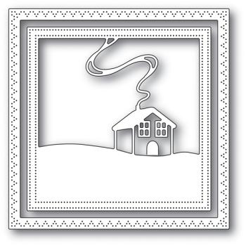 Memory Box Die - Family Cabin Frame