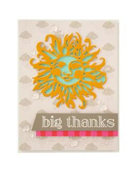 Spellbinders Die "Sun Face"