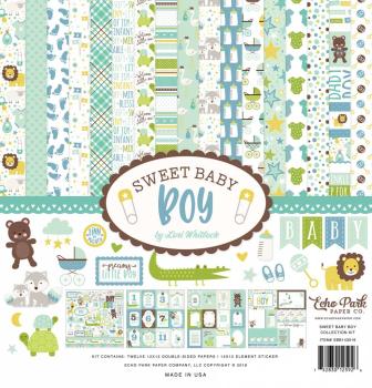 Echo Park "Sweet Baby Boy" 12x12" Collection Kit