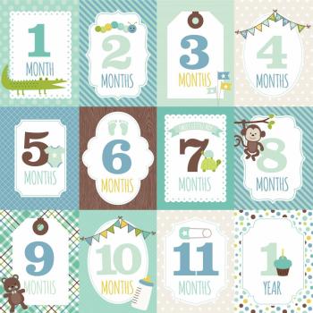 Echo Park "Sweet Baby Boy" 12x12" Collection Kit