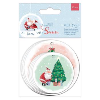 Papermania "At Home with Santa" Shaped Gift Tags