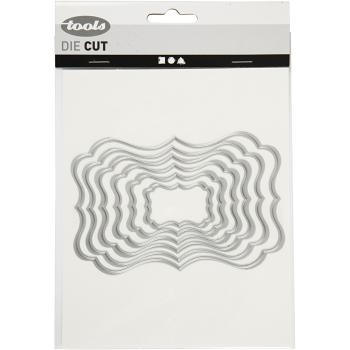 CChobby Die - Etiketten - 6 Stück