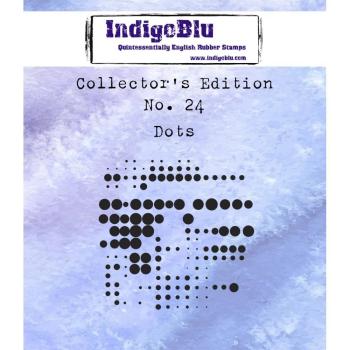 IndigoBlu "Dots" A7 Rubber Stamp