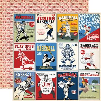 Carta Bella "Baseball" 12x12" Collection Kit