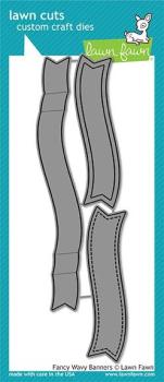 Lawn Fawn Craft Die - Fancy Wavy Banners