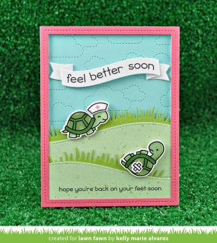 Lawn Fawn Craft Die - Fancy Wavy Banners
