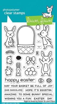 Lawn Fawn Stempelset "Eggstra Amazing Easter" Clear Stamp