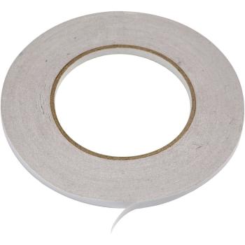 Doppelseitiges Klebeband 6mm, Sparpack 6 Rolle á 50m / 300m