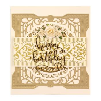 Spellbinders Hotfoil Plate - Gilded Trimmings 