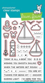 Lawn Fawn Stempelset "Smooth Sailing" Clear Stamp