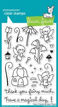 Lawn Fawn Stempelset "Fairy Friends" Clear Stamp