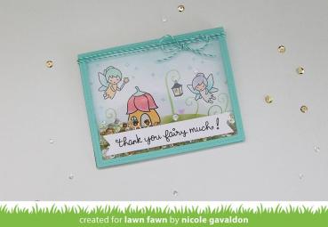 Lawn Fawn Stempelset "Fairy Friends" Clear Stamp
