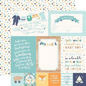 Echo Park "Hello Baby Boy" 12x12" Collection Kit