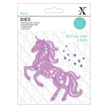 Xcut Stanzschablone "Star Unicorn"