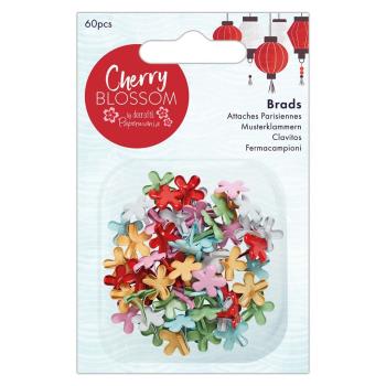 Papermania Burlap "Cherry Blossom" (60Stk) Leinenstoff