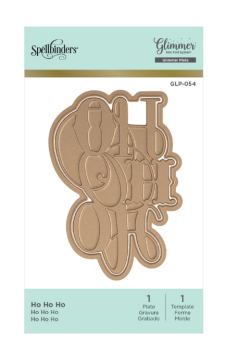 Spellbinders Hotfoil Plate - Ho Ho Ho