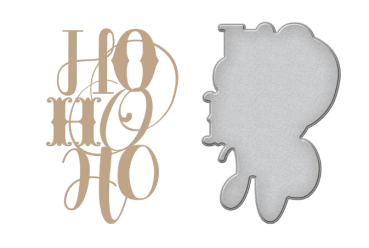 Spellbinders Hotfoil Plate - Ho Ho Ho