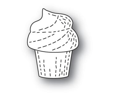 Poppystamp Die - Whittle Cupcake