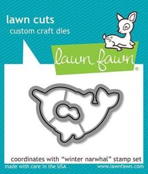 Lawn Fawn Craft Dies - Winter Narwhal