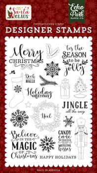 Echo Park Stempelset "Magic Of Christmas" Clear Stamp
