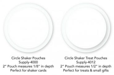 My Favorite Things 10x Shaker Pouches "Circle Shaker Treat"